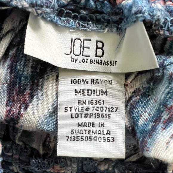 Joe B Blue and Pink Tie Dye Mini Skirt, Medium - Picture 5 of 6